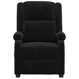 Fauteuil inclinable électrique noir velours