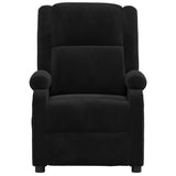 Fauteuil électrique de massage Noir Velours