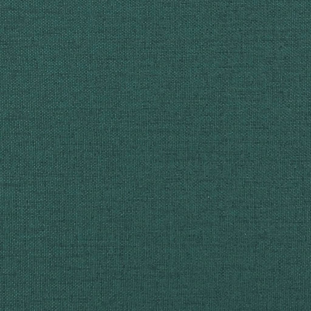 Fauteuil inclinable électrique Vert foncé Tissu