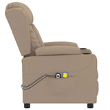 Fauteuil de massage électrique Cappuccino Similicuir