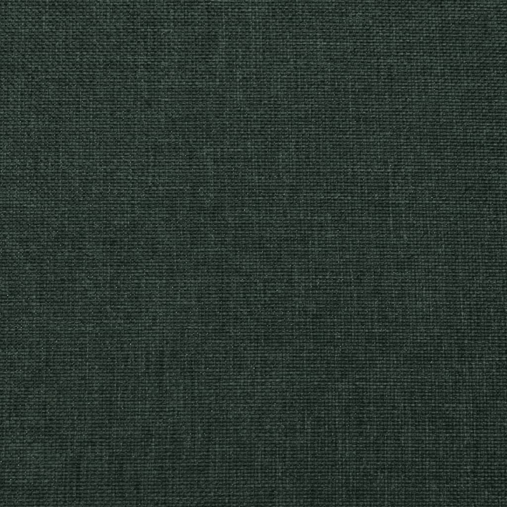 Fauteuil inclinable électrique Vert foncé Tissu