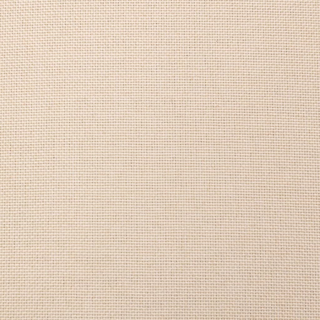 Fauteuil inclinable électrique Crème Tissu