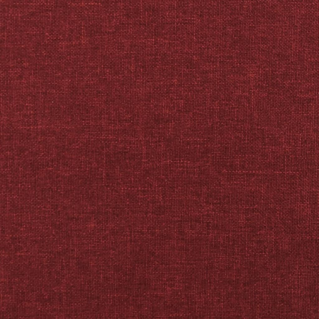 Fauteuil inclinable électrique Rouge bordeaux Tissu