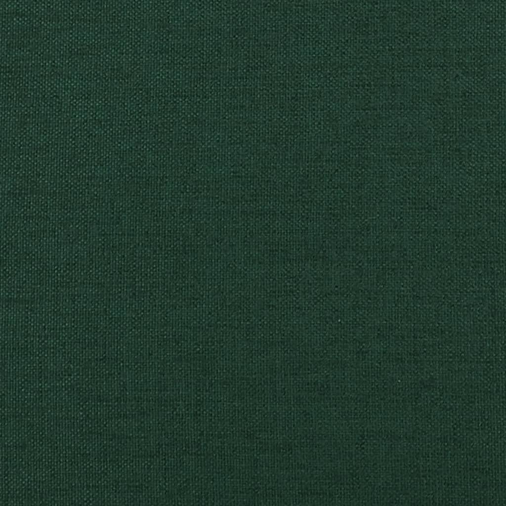 Fauteuil inclinable électrique Vert foncé Tissu