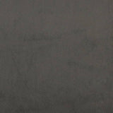 Chaises à manger lot de 2 Gris foncé Velours