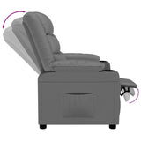 Fauteuil inclinable Gris Similicuir