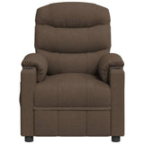 Fauteuil inclinable Marron Tissu