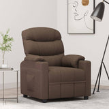 Fauteuil inclinable Marron Tissu