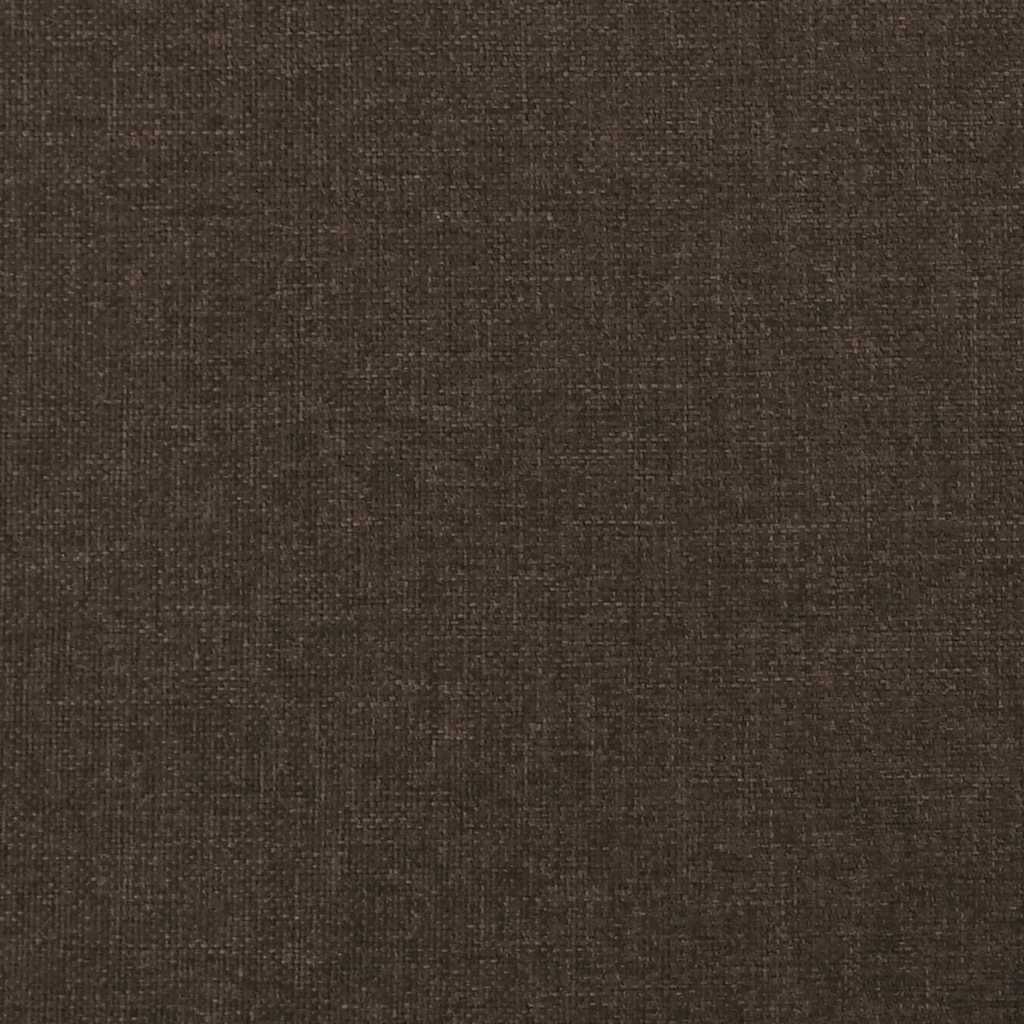 Fauteuil inclinable en tissu marron foncé