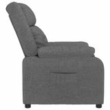 Fauteuil inclinable Gris foncé Tissu