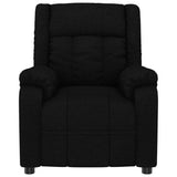 Fauteuil de massage Noir Tissu