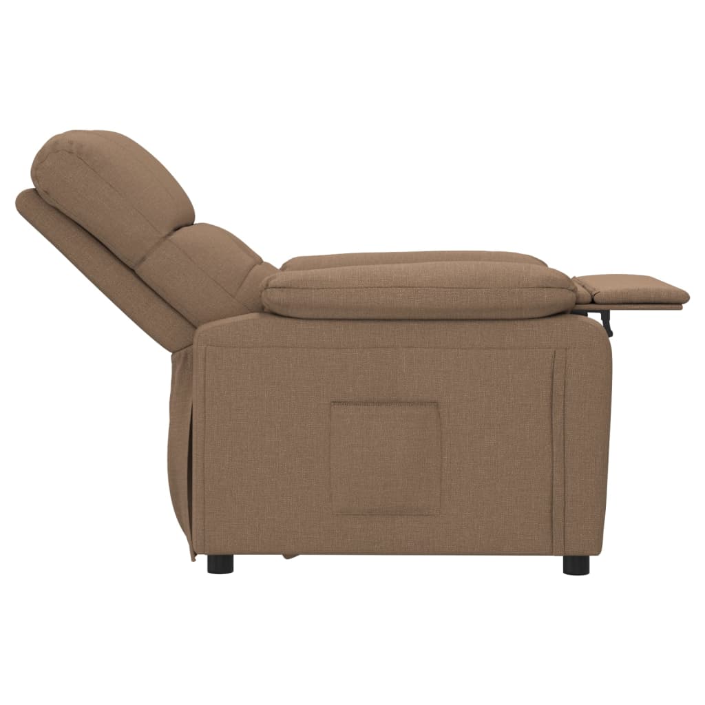 Fauteuil inclinable Marron Tissu