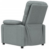 Fauteuil de massage Gris foncé Tissu