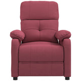 Fauteuil de massage Rouge bordeaux Tissu