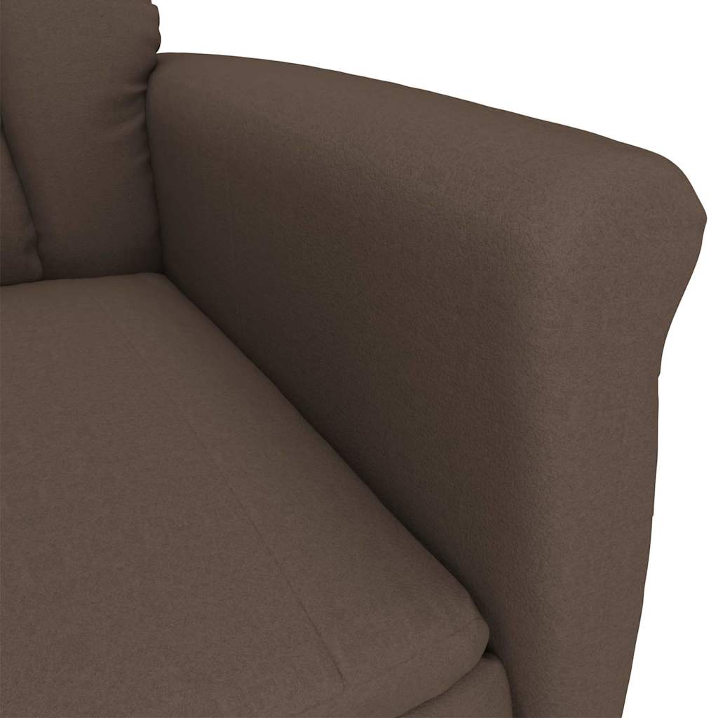 Fauteuil inclinable marron Marron foncé 70.5 x 96.5 x 95 cm