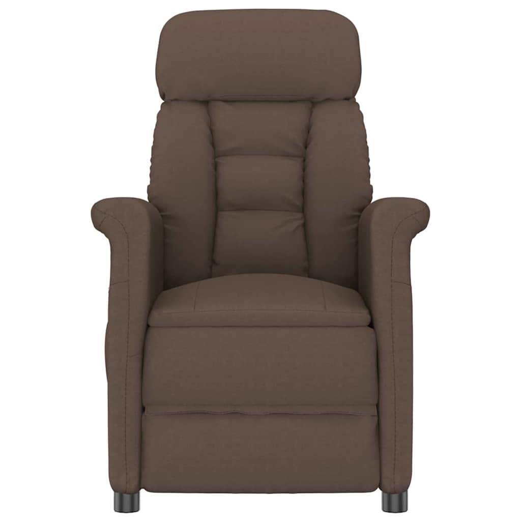 Fauteuil inclinable marron Marron foncé 70.5 x 96.5 x 95 cm