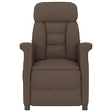 Fauteuil inclinable marron Marron foncé 70.5 x 96.5 x 95 cm