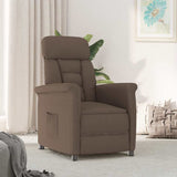 Fauteuil inclinable marron Marron foncé 70.5 x 96.5 x 95 cm