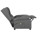 Fauteuil de massage Gris clair Tissu