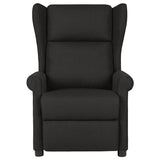 Fauteuil de massage Noir Tissu