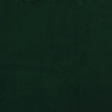 Fauteuil à bascule à oreilles en velours vert foncé bois massif