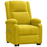 Fauteuil de massage Jaune Velours