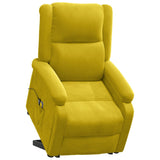 Fauteuil de massage Jaune Velours