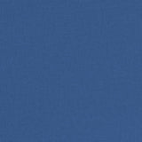 Chaise cabriolet avec repose-pied bleu tissu