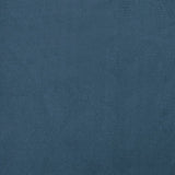 Chaise cabriolet bleu foncé velours