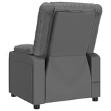 Fauteuil de massage électrique Gris Similicuir