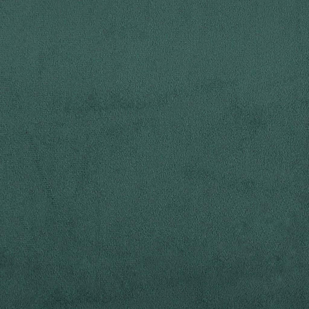 Fauteuil Vert foncé 62x79x79 cm Velours