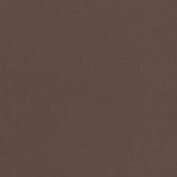 Chaise de relaxation avec repose-pied Marron foncé Tissu