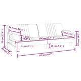 Canapé-lit avec accoudoirs vert foncé velours