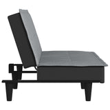 Canapé-lit à gris clair tissu