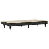 Canapé-lit crème tissu