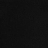 Chaise à bascule Noir Tissu