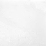 Fauteuil inclinable avec repose-pieds blanc similicuir