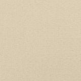 Canapé 2 places avec oreillers décoratifs crème 120 cm tissu