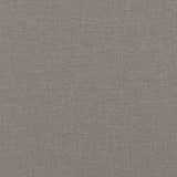 Canapé 3 places avec oreillers décoratifs taupe 180 cm tissu