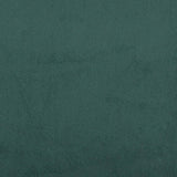 Fauteuil avec repose-pied Vert foncé 60 cm Velours