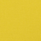 Canapé à 3 places avec repose-pieds Jaune clair 180 cm Tissu
