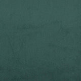 Fauteuil avec repose-pied Vert foncé 60 cm Velours