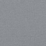 Ensemble de canapés 2 pcs avec coussins Gris clair Tissu