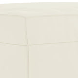 Ensemble de canapés 3 pcs avec coussins Crème Velours