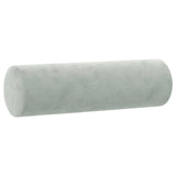 Ensemble de canapés 4 pcs avec coussins gris clair velours