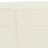 Ensemble de canapés 3 pcs crème velours