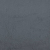 Ensemble de canapés 4 pcs avec coussins gris foncé velours