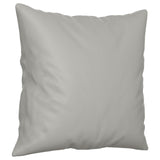 Ensemble de canapés 4 pcs coussins Gris clair Tissu microfibre