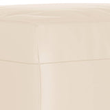 Ensemble de canapés 3 pcs avec coussins beige tissu microfibre