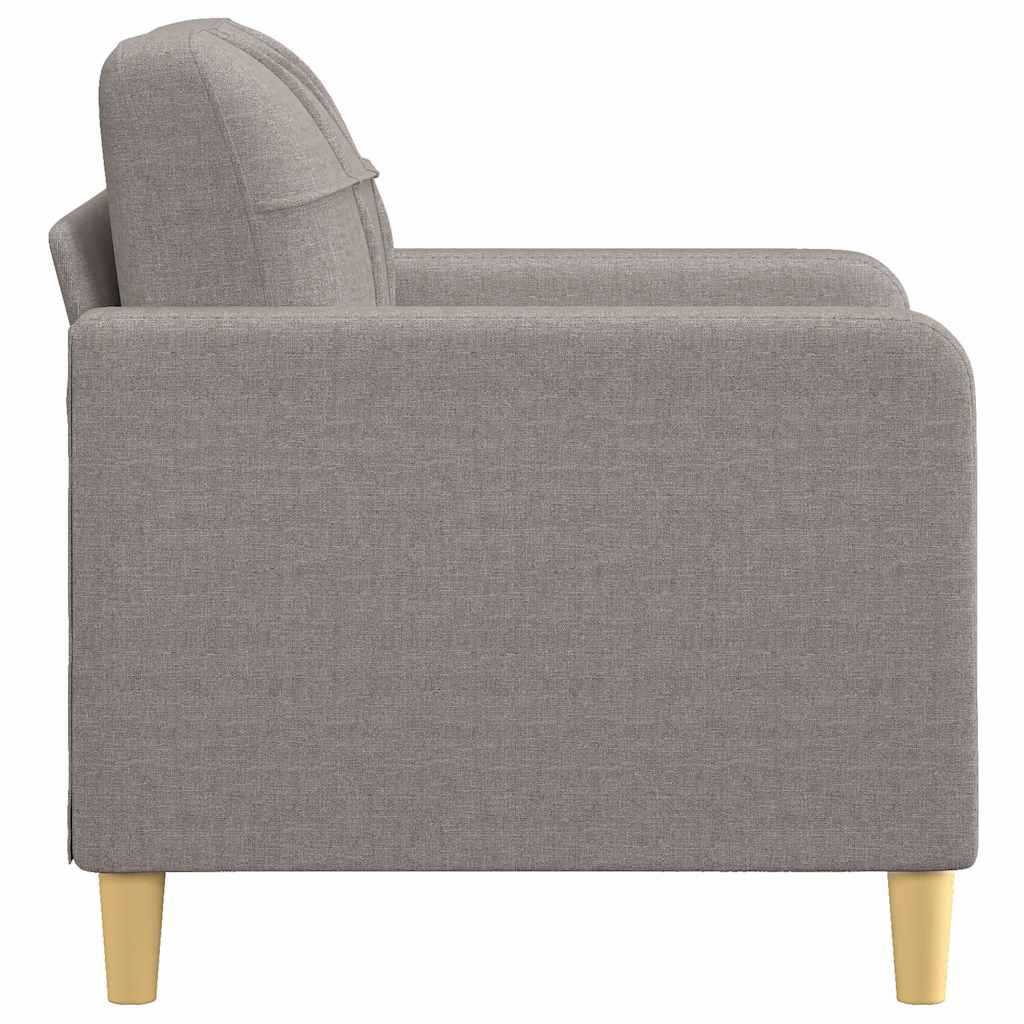 Fauteuil Taupe 60 cm Tissu